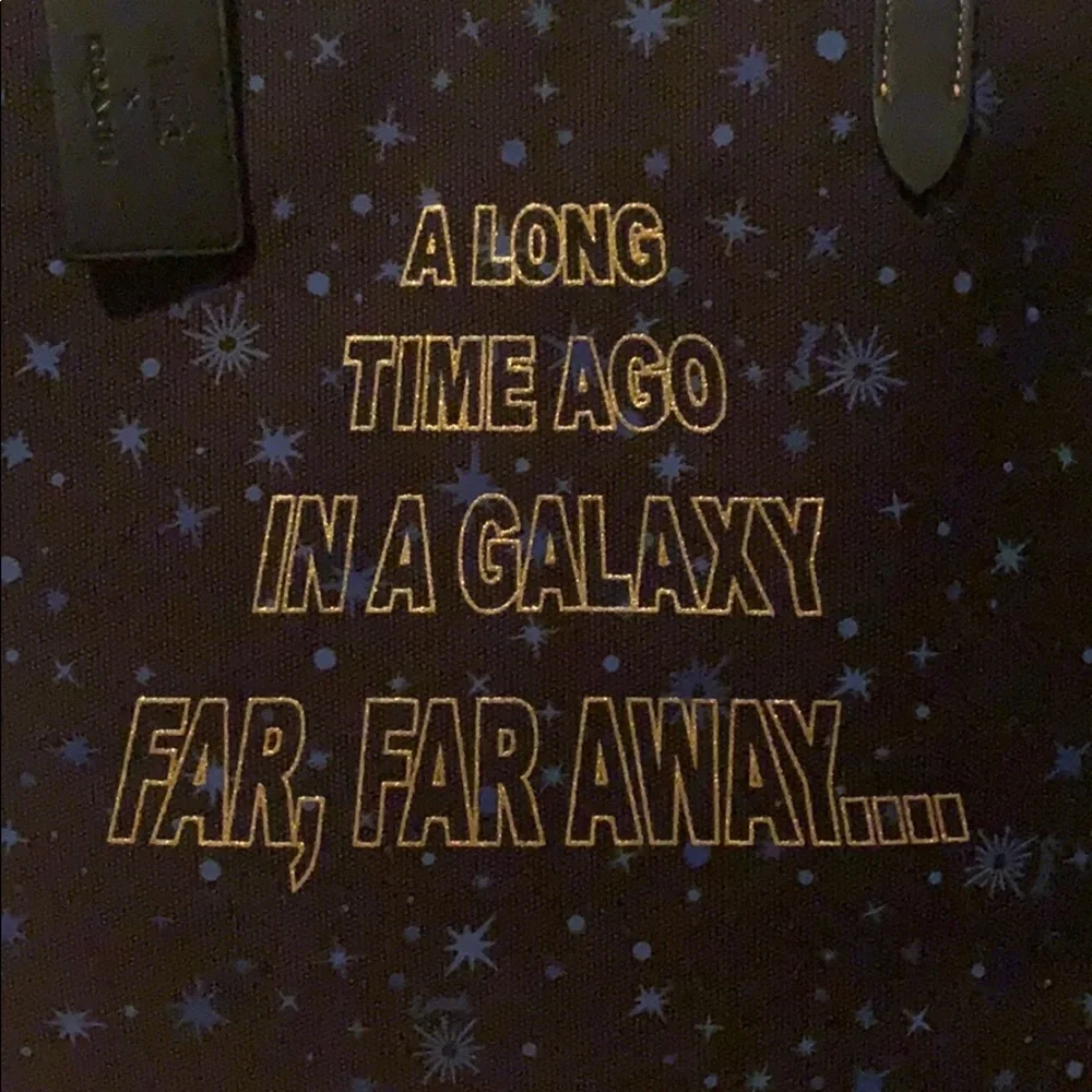 Coach Star Wars X Coach Tote With Starry …